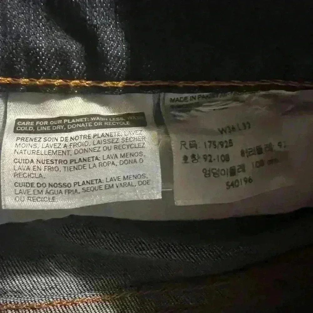 Levi’s 522, Red Tab Jeans. Men’s W36 L32. Pre Owned in Excellent Condition. - Picture 8 of 8